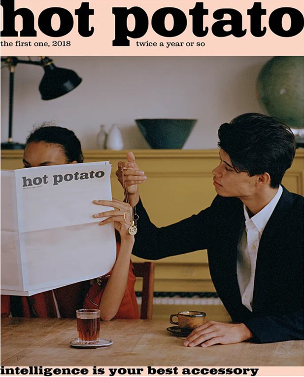 magazine front cover 'Hot Potato'