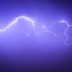 lightning on a purple background