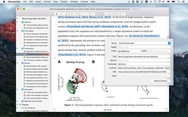 Figure 1 Manuscripts at a glance