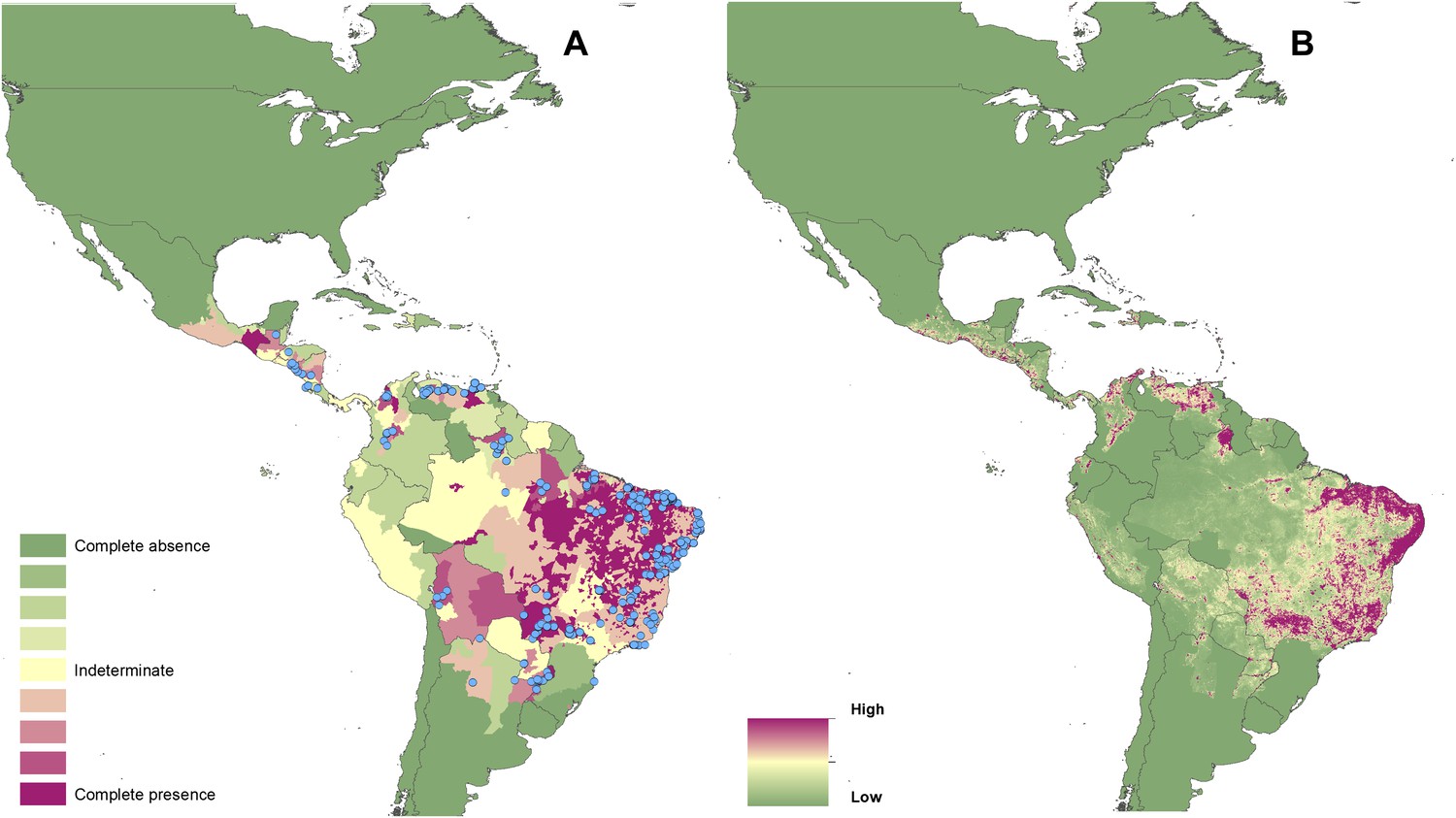 Global distribution maps of the leishmaniases | eLife