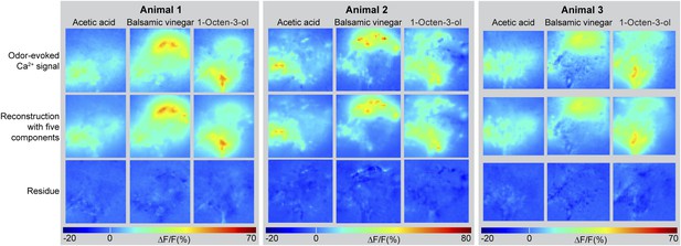 Figures and data in Decoding odor quality and intensity in the ...