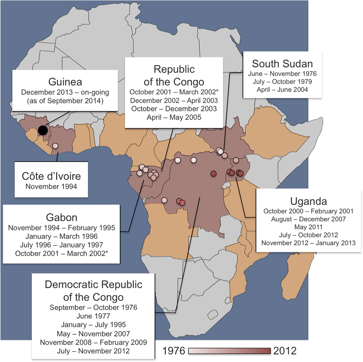 Epidemiology: Mapping Ebola in wild animals for better disease control |  eLife