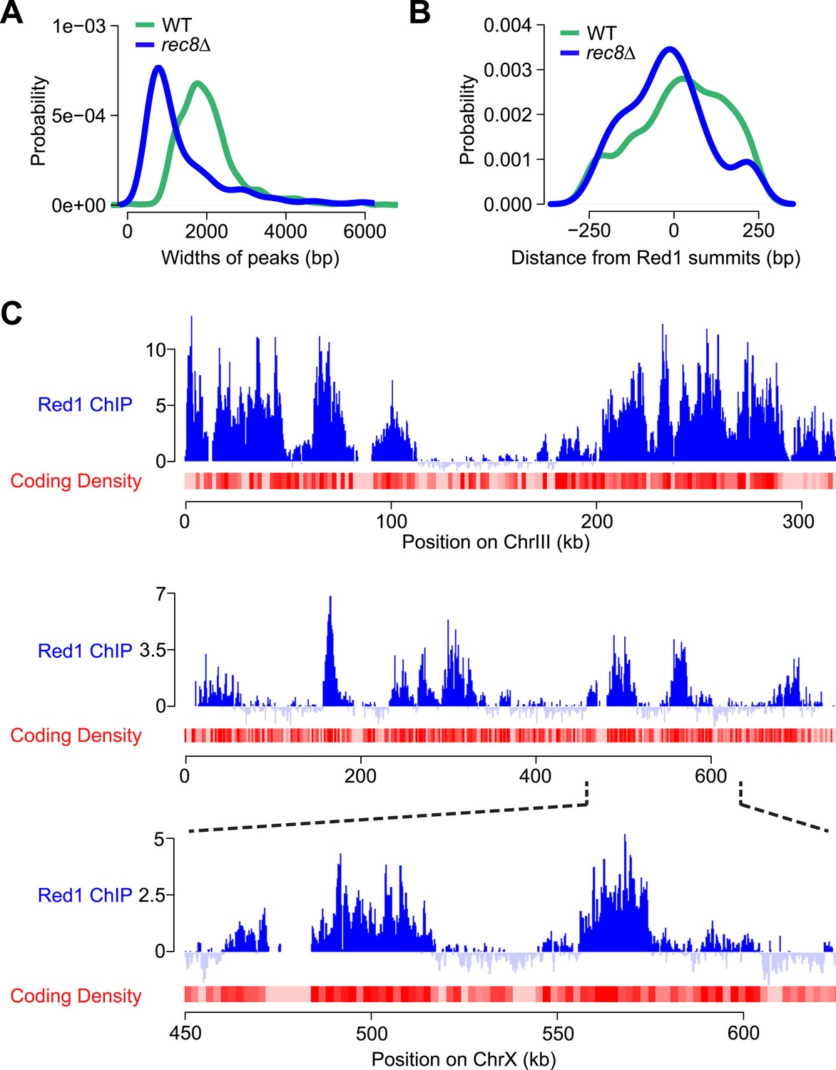 Figures and data in Transcription dynamically patterns the meiotic ...