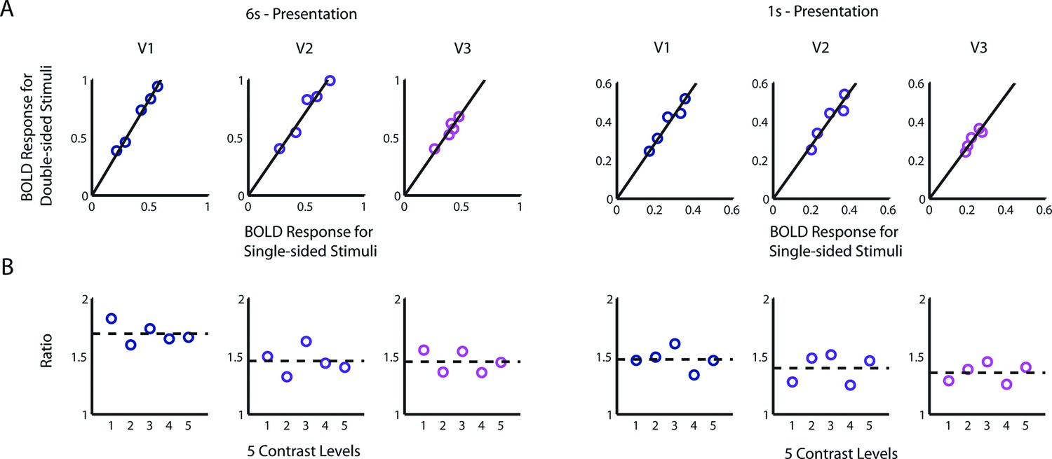 Figures and data in Using an achiasmic human visual system to quantify ...