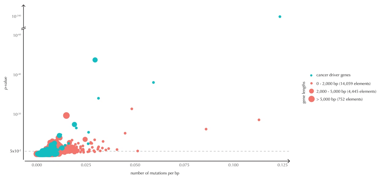 Non-coding cancer driver candidates identified with a sample- and position-specific model of the somatic mutation rate | eLife... 