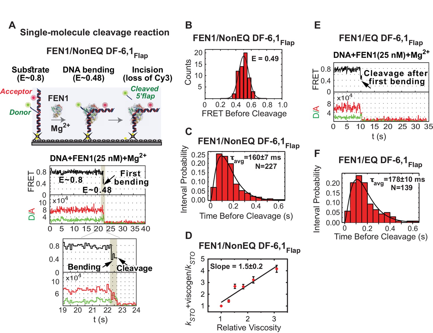 Single-molecule FRET Unveils Induced-fit Mechanism For Substrate ...