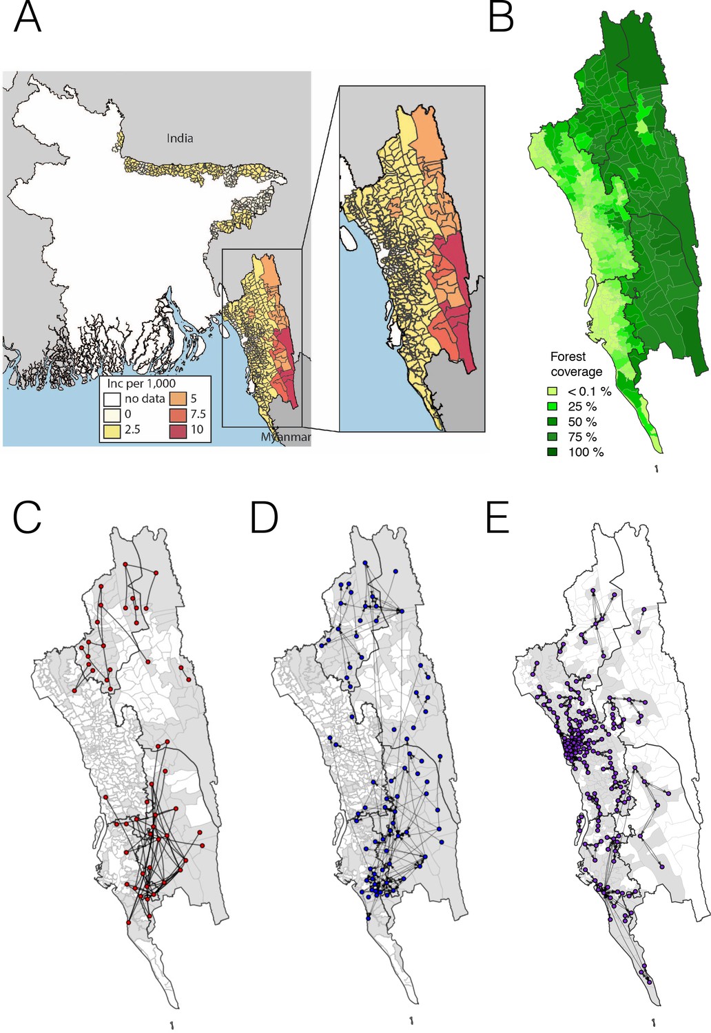 Figures And Data In Mapping Imported Malaria In Bangladesh Using ...