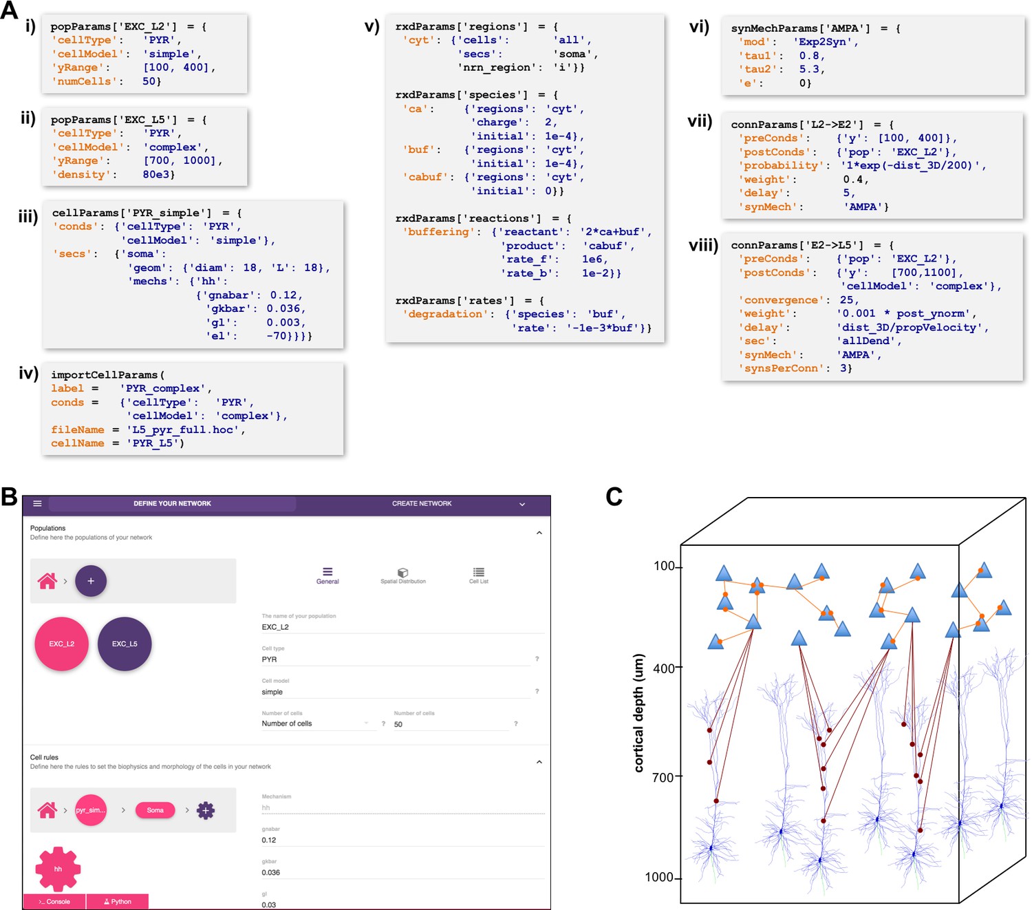 Figures And Data In NetPyNE, A Tool For Data-driven Multiscale Modeling ...