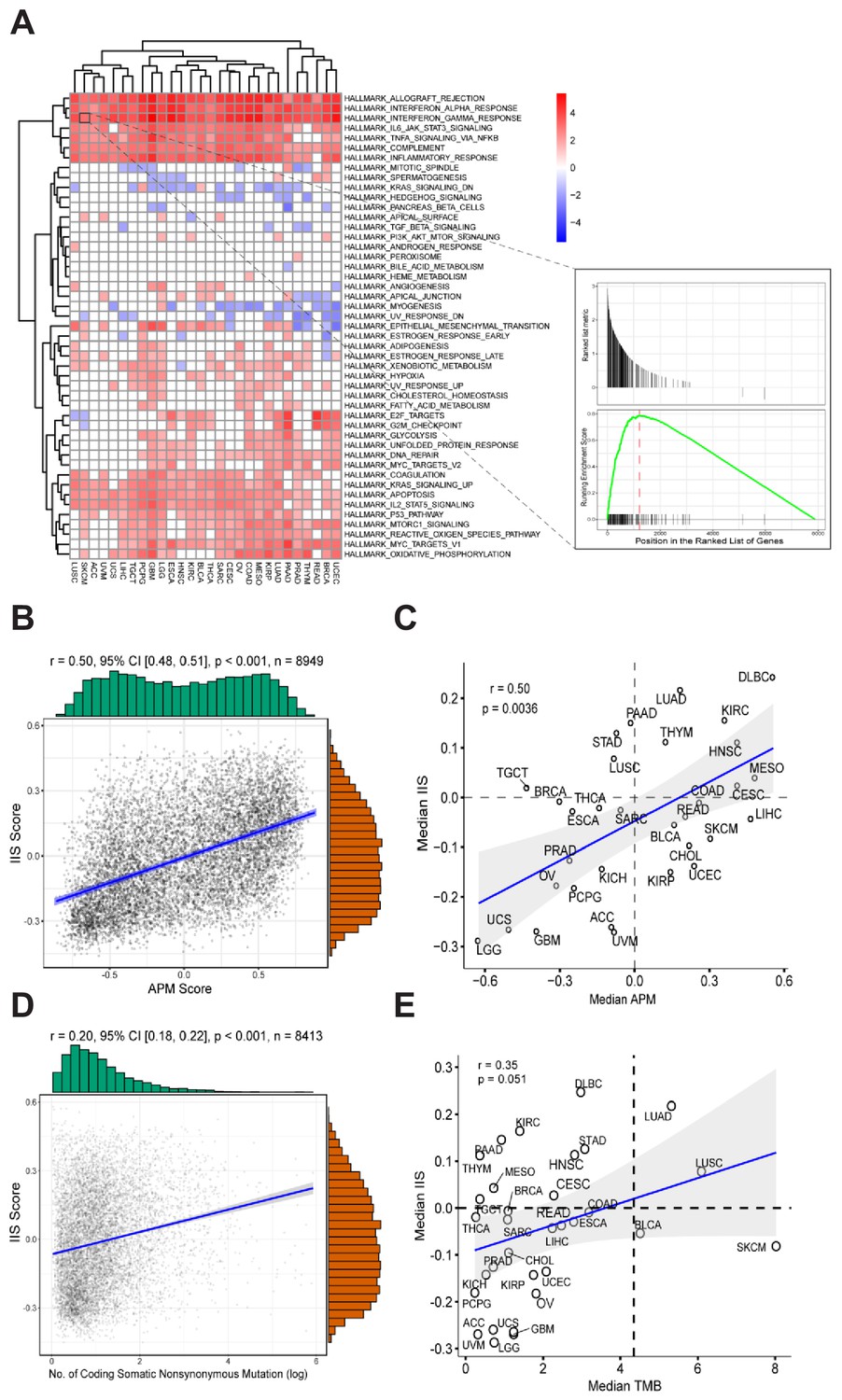 Antigen presentation and tumor immunogenicity in cancer