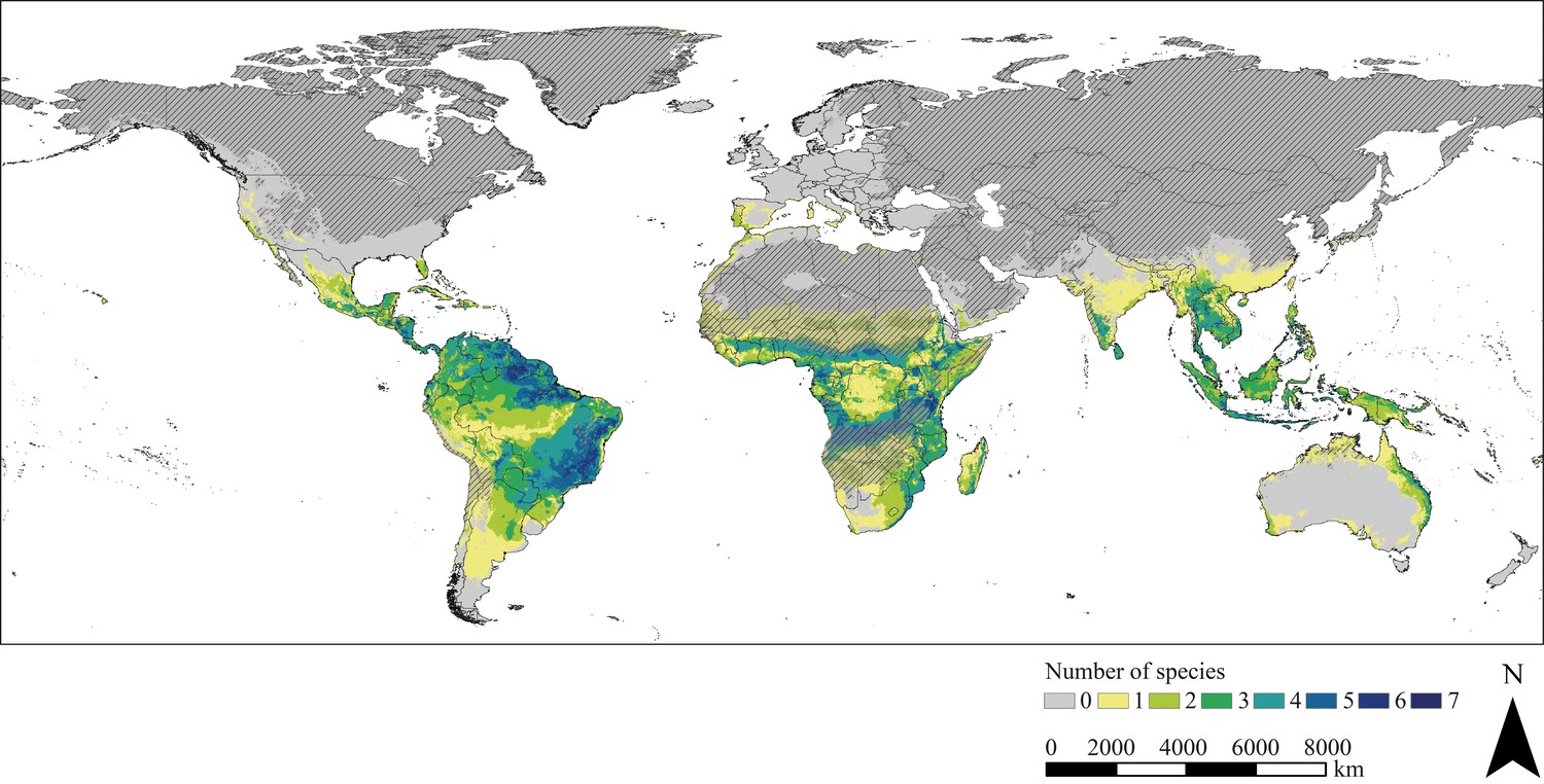 Figures and data in Modelling the climatic suitability of Chagas ...