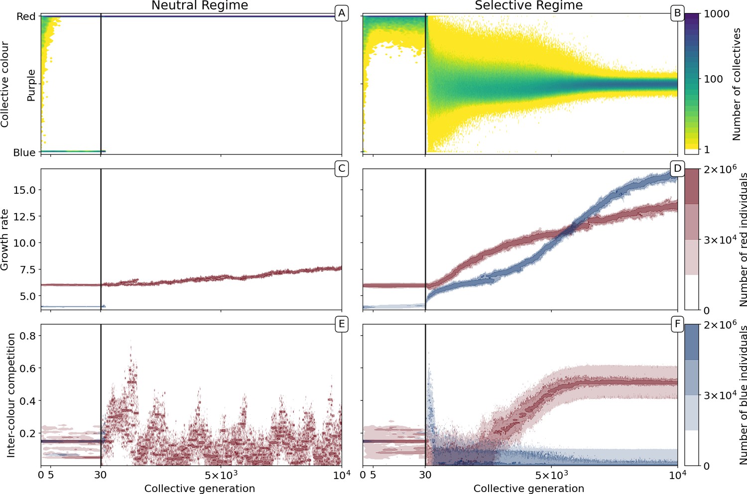 Eco-evolutionary dynamics of nested Darwinian populations and the