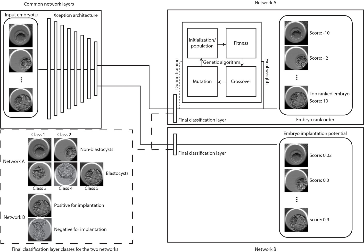 Performance of a deep learning based neural network in the selection of ...