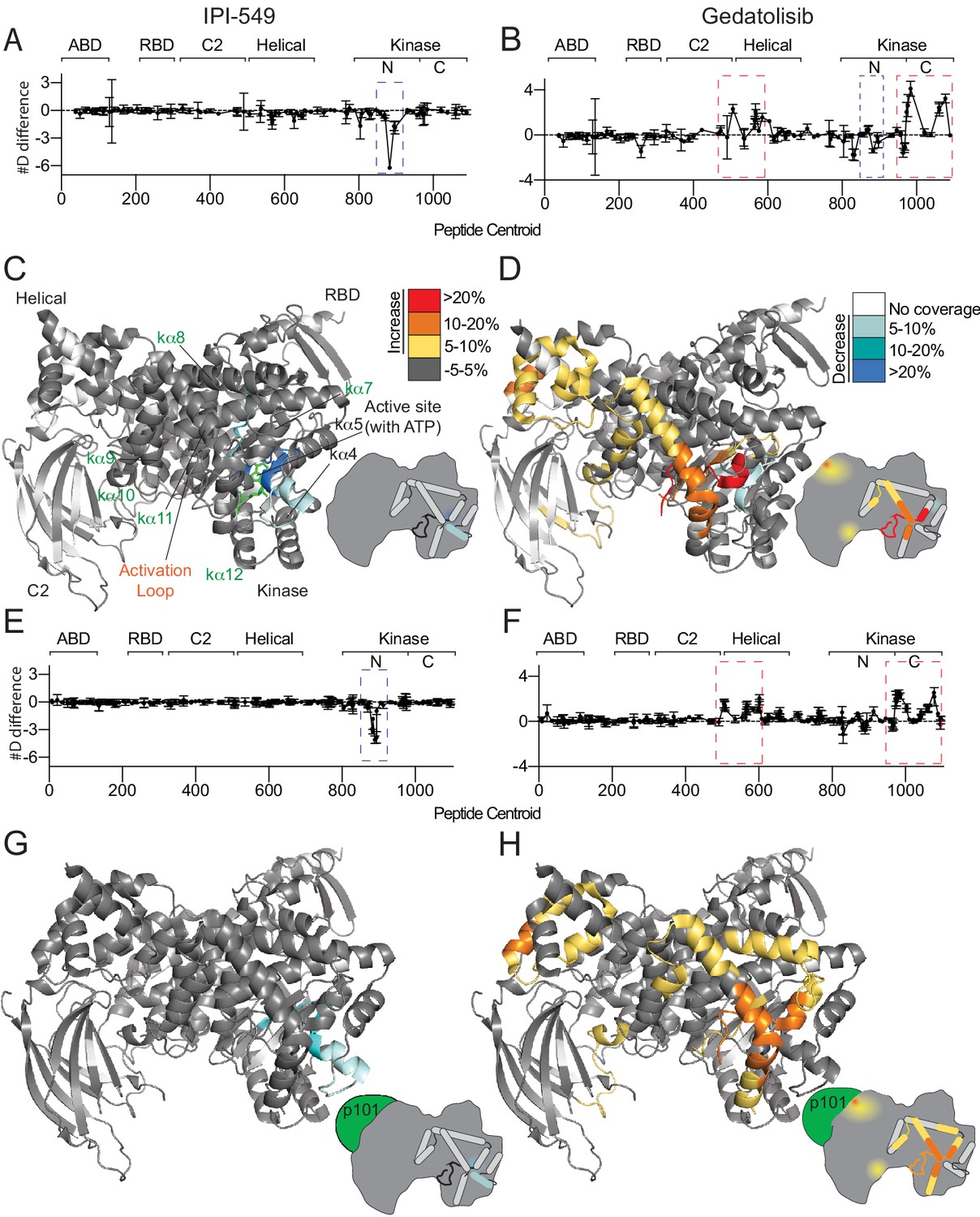 Figures and data in Disease-related mutations in PI3Kγ disrupt ...