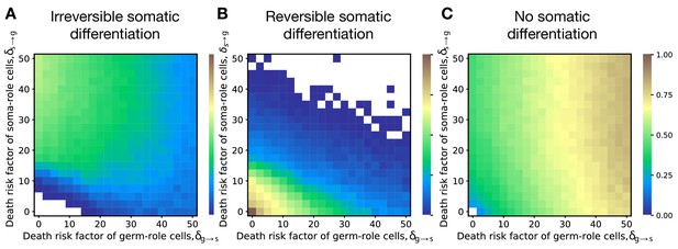 Evolution of irreversible somatic differentiation | eLife