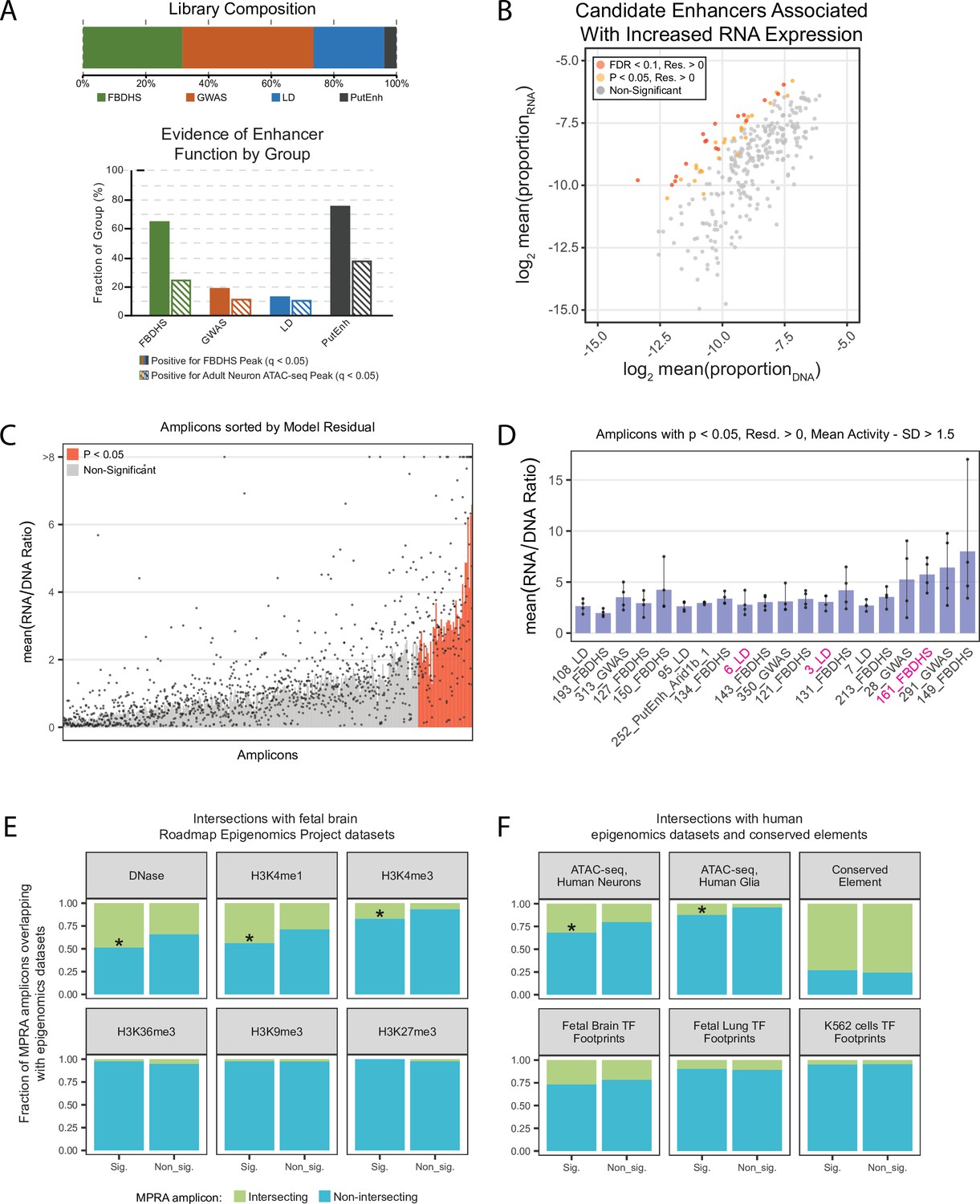 Parallel functional testing identifies enhancers active in early