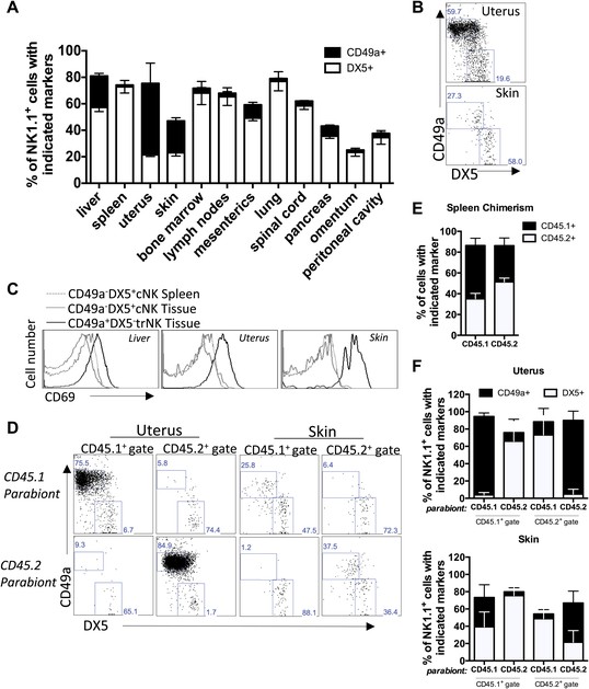 Tissue-resident natural killer (NK) cells are cell lineages distinct ...