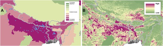 Figures And Data In Global Distribution Maps Of The Leishmaniases Elife