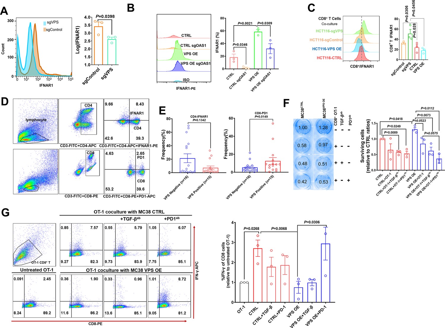 VPS9D1-AS1 overexpression amplifies intratumoral TGF-β