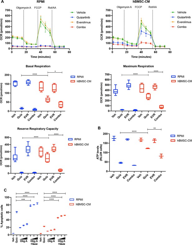 Therapeutic resistance in acute myeloid leukemia cells is mediated by a ...