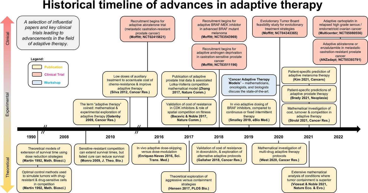 A survey of open questions in adaptive therapy: Bridging mathematics ...