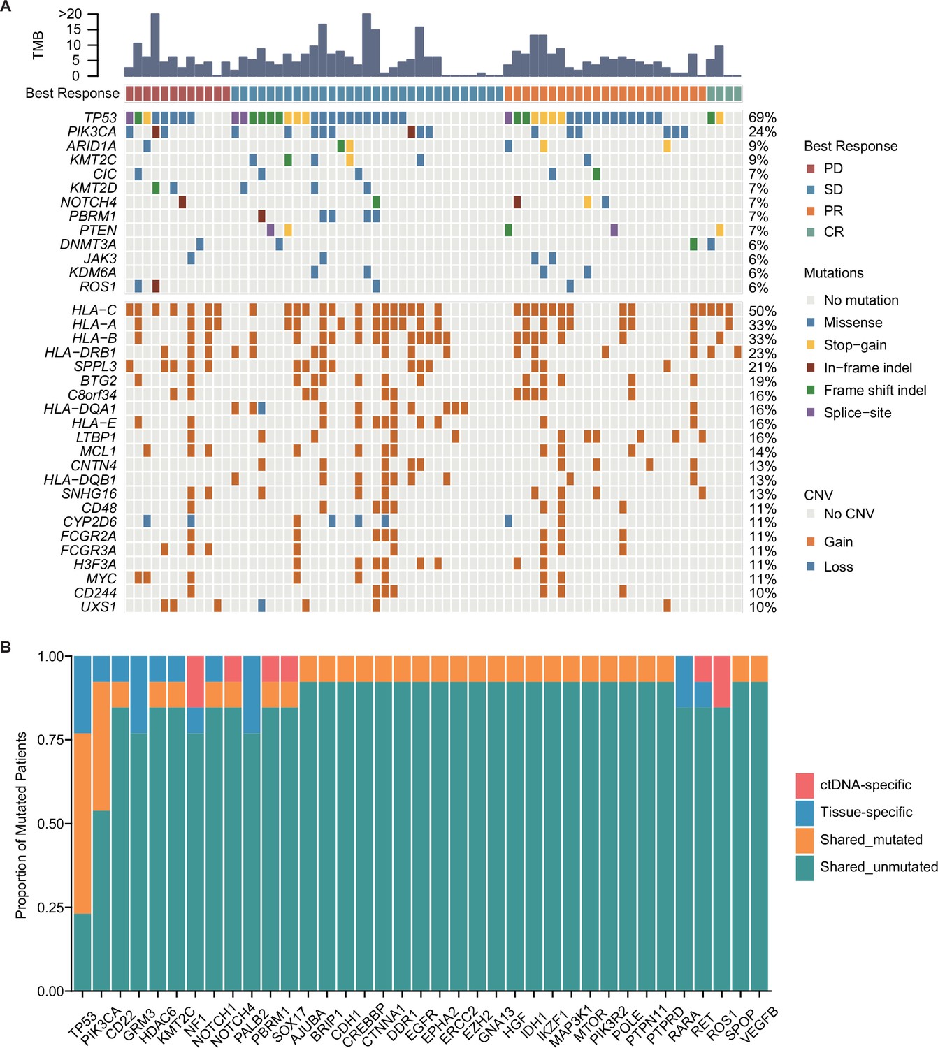 Figures And Data In Dynamic Analysis Of Circulating Tumor Dna To Predict The Prognosis And